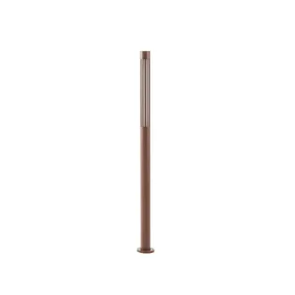 Lindby Lindby L&aacute;mpara Led Para Exterior fjorya En Marr&oacute;n De Aluminio