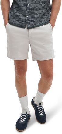 Rag & Bone Standard Cotton Stretch Twill Chino Shorts in Ivory at Nordstrom, Size 30