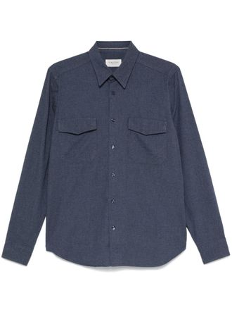 Tintoria Mattei cotton shirt - Blue