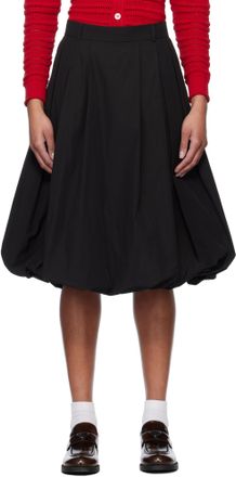 ミニスカート J.W. Anderson Black Polyester Shorts Skirt JW Anderson JW Anderson Black Polyester Shorts Skirt