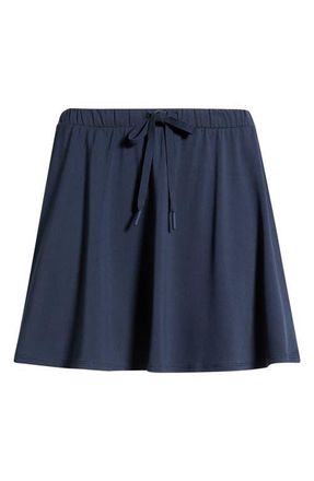 Beyond Yoga Sport Active Drawcord Miniskirt in Nocturnal Navy at Nordstrom, Size X-Small