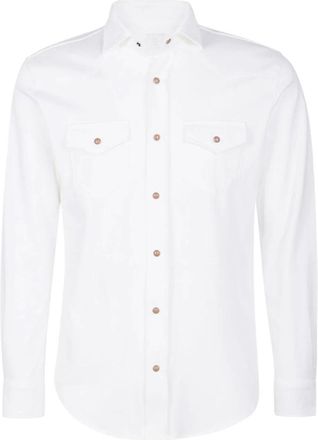 Eleventy Hombre, Camisas, Blanco, Talla: XL