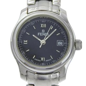 Fendi Pre-owned 210L Polshorloge - Dames - Vintage Horloges - Zwart - ONE Size - Vintage