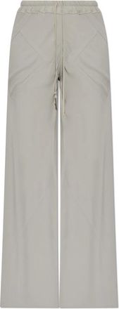 Rick Owens Wide Trousers, female, Gray, Size: XS Loose-fit trousers