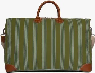 My Style Bags Panarea Harvard Duffle Bag in Green at Nordstrom, Size Medium