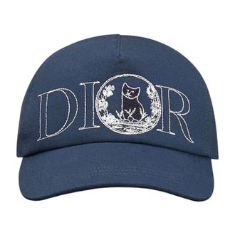 Dior Cat Cap - Heren - Petten - Blauw - L - Accessoires