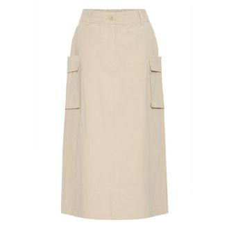 Ichi Faldas - Skirts - Mujer - Beige - XS