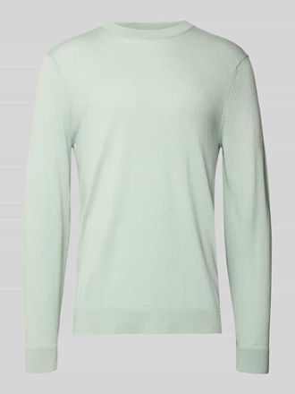 Selected Regular Fit Pullover aus reiner Wolle Modell TRAY in Mint, Gr&ouml;&szlig;e XXL