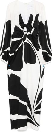 Cala de la Cruz Abito lungo Rafaella - Bianco