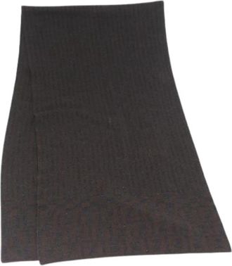 Fendi Pre-owned Zucca Canvas Scarf - Dames - Vintage Accessoires - Bruin - ONE Size - Wol - Vintage