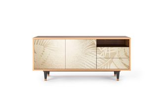 StoryZ Mueble de TV arena 2 cajones y 2 puertas L 125 cm