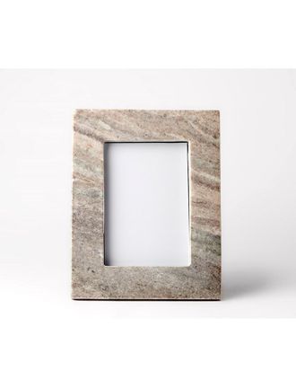 BIDKhome Bidkhome Brown Galaxy Marble Picture Frame