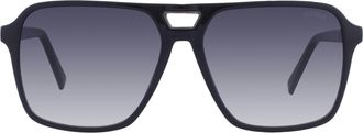 Guess Smoke Gradient Square Mens Sunglasses GF00063 01B 62
