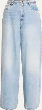 Zimmermann Indra Relaxed Flare Jeans