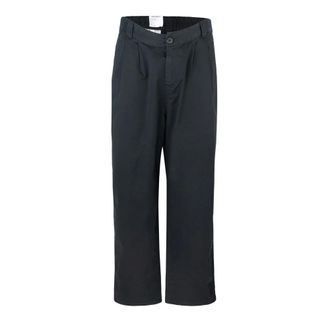 Carhartt Work in Progress Carhartt Wip, Wide Trousers, male, Black, Size: L Marv Wide-Leg Trousers