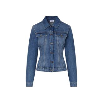 Liu Jo Dames, Jassen, Blauw, Maat: XS Denim