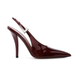 PARIS TEXAS Pumps, female, Red, Size: 8 1/2 US Pointed Slingback Pumps