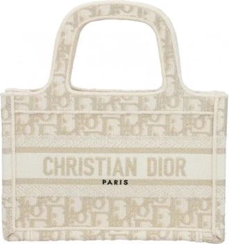 Dior Pre-owned Canvas dior-bags - Dames - Vintage Handtas - Beige - ONE Size - Vintage