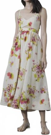 Karina Grimaldi Greta Dress In White