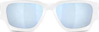 Oakley Instagator rectangle-frame sunglasses - men - Carbonium/Acetate - 58 - White