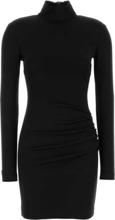 Dolce & Gabbana Black stretch viscose blend mini dress