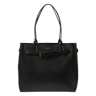 Tom Ford unisex, Tassen, Zwart, Maat: ONE Size Leer