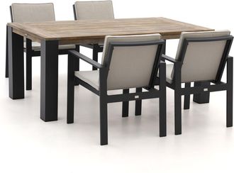 Bellagio la vita attrattiva Bellagio Vezzano/ROUGH-X 180cm dining tuinset 5-delig