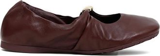 Loewe Ballerinas met gedraaide gesp - 7110 BURGUNDY