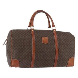 Celine Pre-owned Weekend Bags, female, Brown, Size: ONE SIZE Pre-owned Vintage Boston Bag