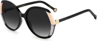 Carolina Herrera Stijlvolle zonnebril van topkwaliteit - Dames - Zonnebrillen - Zwart - 58 MM - Accessoires
