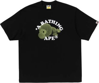 A Bathing Ape T-shirt con logo - Nero