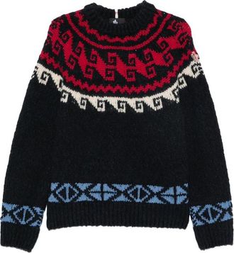 Moncler Fair Isle-knit Sweater