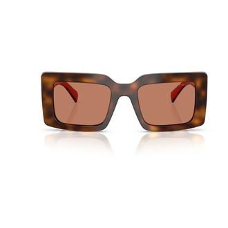Prada Sunglasses - female - Prada - Sunglasses - Brown - 52 MM - Accessories