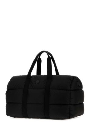 Moncler Mens Black Nylon Caradoc Duffle Bag 999 Borse A Mano