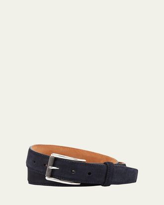 W. Kleinberg Mens Suede Belt