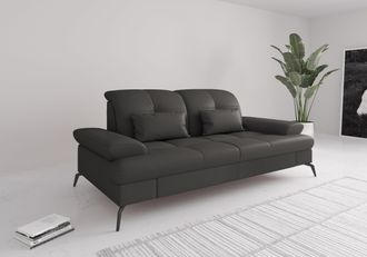 Sit&more 2,5-Sitzer »Amica, inkl. Sitztiefenverstellung und Armteilverstellung« wahlweise mit Kopfteilverstellung und Bettfunktion