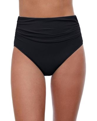 Gottex High Waisted Tankini Bottom In Tutti Frutti Black