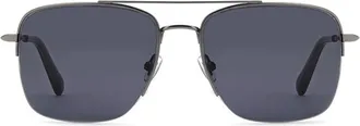 Fossil FOS 2164/G/S Asian Fit R80/IR Mens Sunglasses Grey Size 57