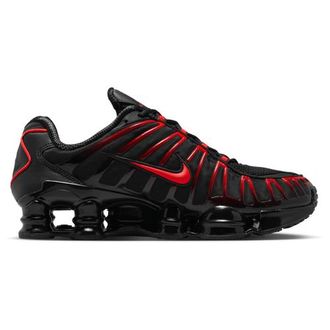 Nike Mens Shox TL - Basketball Shoes Black/Lt Crimson/Black Size 10.0