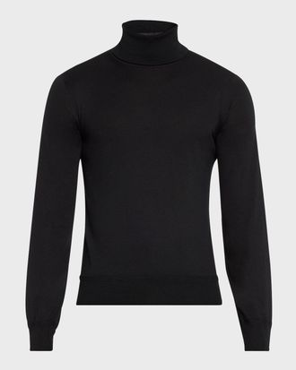 Tom Ford Men & apos;s Fine-Gauge Cashmere Turtleneck Sweater