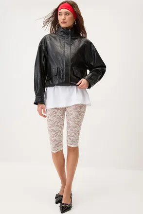 Twik Womens Lace capri