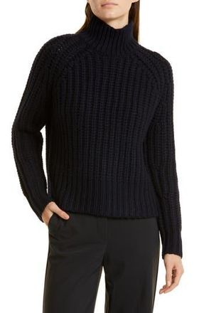Vince Rib Cashmere Turtleneck Sweater in Coastal Blue at Nordstrom Rack, Size X-Small