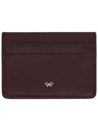 Anya Hindmarch Peeping Eyes Card Holder - Brown
