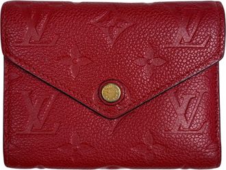 Louis Vuitton Sacrlet Monogram Empreinte Wallet (Tri-Fold) (Pre-Owned)