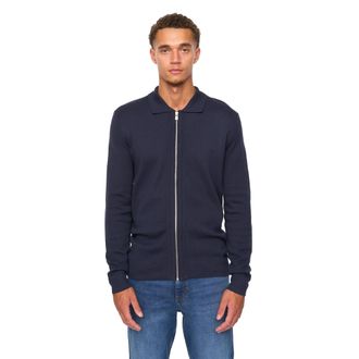 Duck and Cover Heren Melfi Gebreide Afritsbare Trui (Marineblauw)