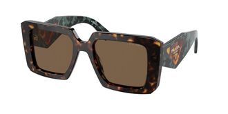 Prada PR 23YSF Asian Fit 2AU06B Womens Sunglasses Tortoiseshell Size 52