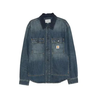 Carhartt Work in Progress Logo-patch Button-down Jacket