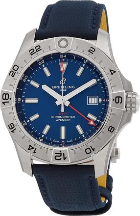 Breitling Pre-owned Breitling Avenger 44 Automatic Blue Dial Mens Watch A32320101C1X1