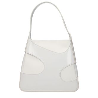 Ferragamo White Fabric Womens Handbag