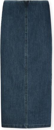 Elena Miro Midi denim rok - Dames - Spijkerrokken - Blauw - S - Denim - Rokken